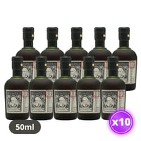 10x Miniatura Ron Diplomático - Reserva Exclusiva 50ml (vidrio)