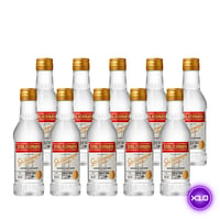 10x Miniatura Vodka Stoli Original - 50ml (plástico)