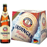 12x Cerveza Alemana Erdinger - Weissbier - Botella 500cc