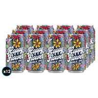 12x Cerveza Cerdos Voladores Hoppy Flower Doble IPA Gluten Free 330cc 7,5°alc.
