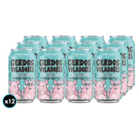 12x Cerveza Cerdos Voladores Pale Ale 330cc 6°alc.