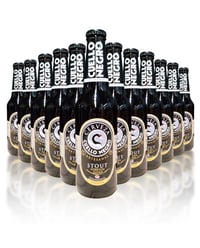 12x Cerveza Cuello Negro Stout - Botella 330cc