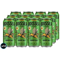 12x Cerveza Odissea Hoppy Ale Lata 470cc