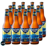 12x Cerveza Volcanes del Sur Strong Lager en Botella 350cc