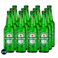12x Cervezas Heineken en Botellas de 330cc