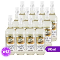 12x Ron Blanco Capitán Cortez - 965ml