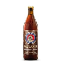 20 Cervezas Paulaner Weissbier Dunkel Bot 500cc