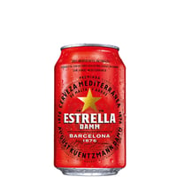 24 Cerveza Estrella Damm 330cc
