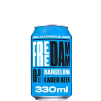 24 Cervezas Damm Free Sin Alcohol y Sin Gluten 330cc