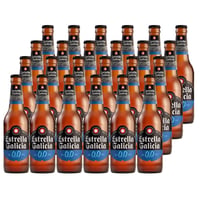 24 Cervezas Estrella Galicia Sin Alcohol 330cc