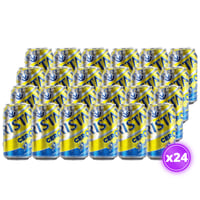 24x Cerveza Cristal - Cero Alcohol Radler - Lata 350cc