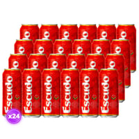 24x Cerveza Escudo - Lager Lata 473cc