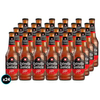 24x Cerveza Estrella Galicia Premium Lager Botella 330cc