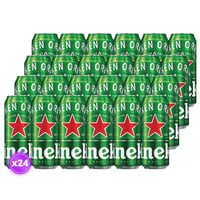 24x Cerveza Heineken Lager 5,0˚ - Lata 473cc