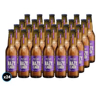 24x Cerveza Royal Guard Hazy Lager en Botella 355cc