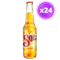 24x Cerveza Sol - Botella 330cc