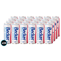 24x Cervezas Becker en Latas 473cc