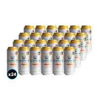 24x Cervezas Clausthaler Sin Alcohol Limón en Lata 500cc