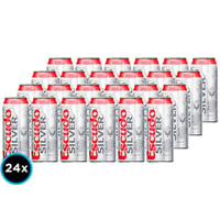 24x Cervezas Escudo Silver en Lata 470cc