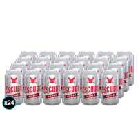 24x Cervezas Escudo Silver Lata 350cc