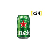 24x Cervezas Heineken Lata 350cc