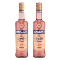 2x Licor Aperitivo Ramazzotti Rosato 700cc