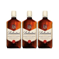 3 Whisky Ballantines Finest 1 Litro