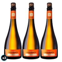 3x Espumante Undurraga Brut 750cc