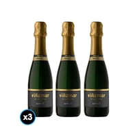 3x Espumante Viñamar Charmat Brut 375cc