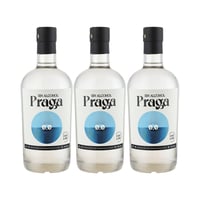 3x Gin Praga Sin Alcohol 0.0° 700cc