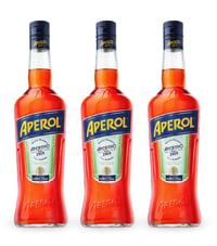 3x Licor Aperitivo Aperol 750cc