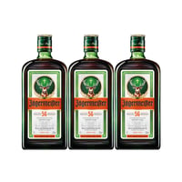 3x Licor Jagermeister 35º 700cc