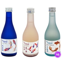 3x Pack Sake Tozai Degustación - 300ml