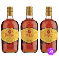 3x Ron Venezolano Pampero Añejo Especial 40˚ - 700ml