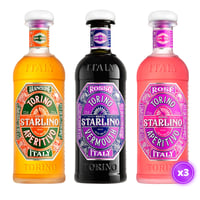3x Vermouth Italiano Starlino - Mix - 750ml