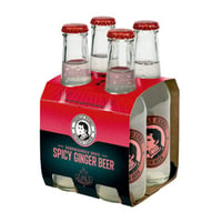 4x Bebida Thomas Henry Ginger Beer 200cc