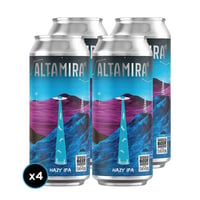 4x Cerveza Altamira All I Want Hazy IPA Lata 473cc