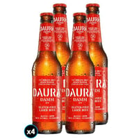 4x Cerveza Daura Gluten Free (Sin Gluten) en Botella 330cc