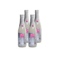4x Cerveza Delirium Argentum Botellin 7° 330cc
