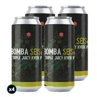 4x Cerveza Granizo Bomba Seis (Triple Juicy Kveik IPA)