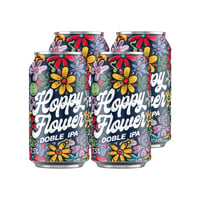 4x Cerveza Hoppy Flower Doble IPA 7,5° 330cc