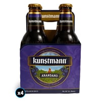4x Cerveza Kunstmann Arándano Botella 330cc