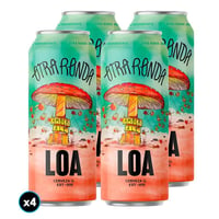4x Cerveza Loa Otra Ronda Amber Ale 470cc