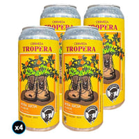 4x Cerveza Tropera Bota Sucia en Lata 473cc