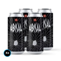 4x Cervezas Granizo Abisal (Imperial Stout) 473cc 8º alc.