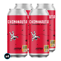 4x Cervezas Jester Cosmonauta Stout en Lata 355cc
