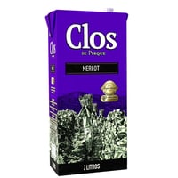 6 Vino Clos De Pirque Merlot 2 Litros