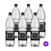 6x Agua Mineral Con Gas Cachantun Strong - 1.6L