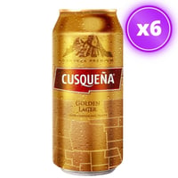 6x Cerveza Cusqueña - Golden Lata 473cc