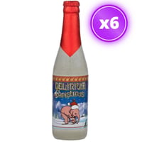 6x Cerveza Delirium - Christmas Botella 330cc